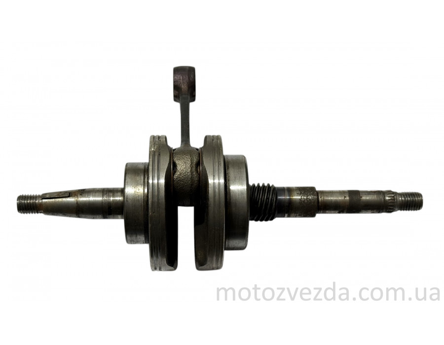 Колінвал під тонкий вал 12мм. ( З дефектом ) Honda Tact AF-09/AF-16 Japan