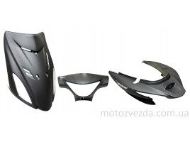 Комплект пластику SUZUKI ADDRESS V125 S (CF4MA) Чорний мат 