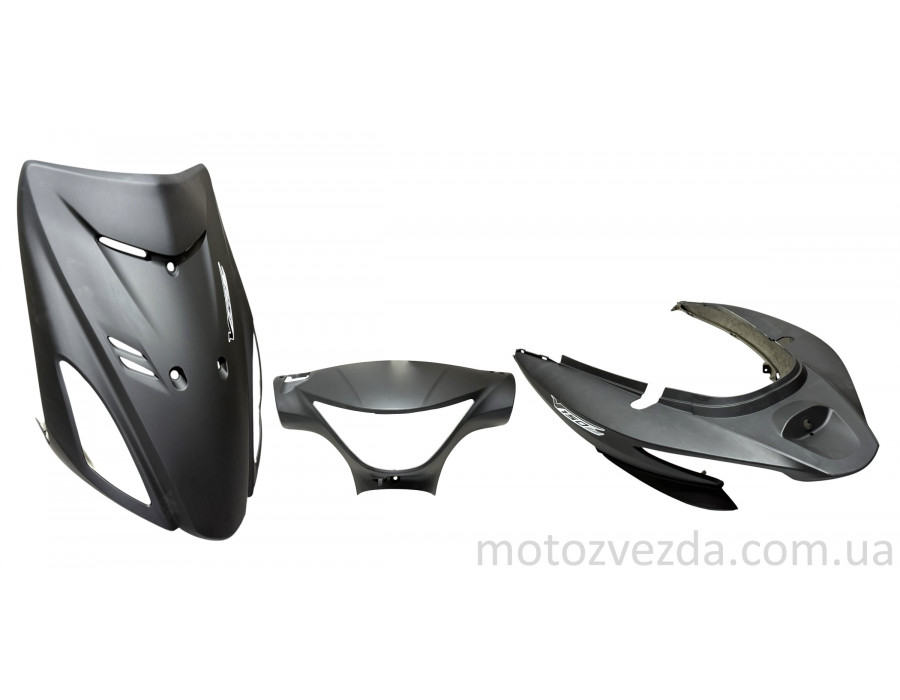 Комплект пластику SUZUKI ADDRESS V125 S (CF4MA) Чорний мат