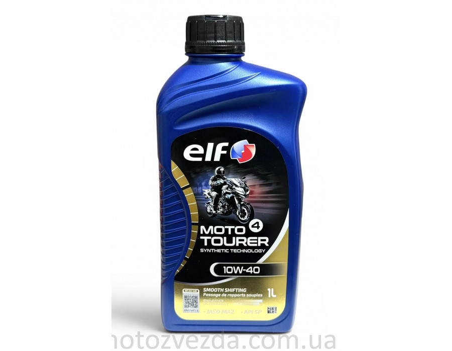 Олія ELF MOTO 4 TOURER (SYNTHETIC TECHNOLOGY) 10W-40