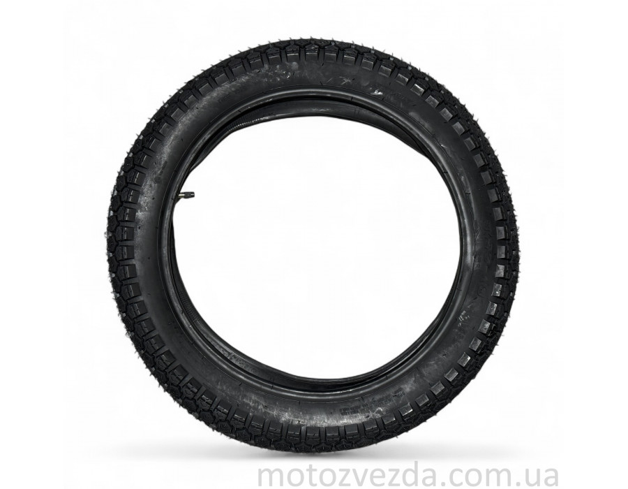 Гума 18" 3.25‑18 TT дорожня + камера "PERFECT" 571 Китай
