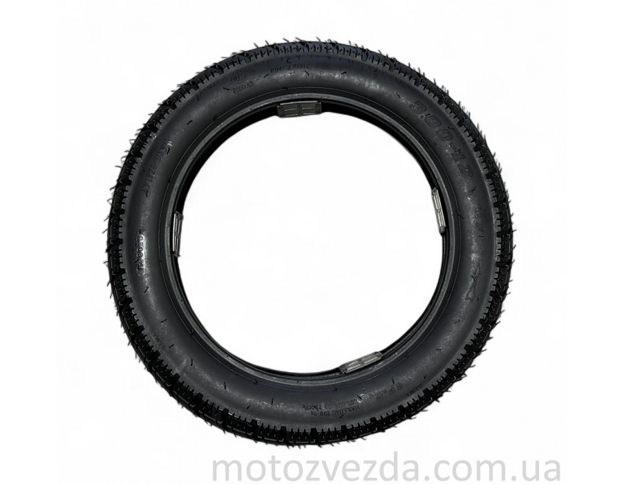 Гума 12" 3.00-12 TL дорожня "PERFECT" 262 Китай