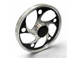 Диск задній (ЧОРНИЙ) 2.75-17 DELTA