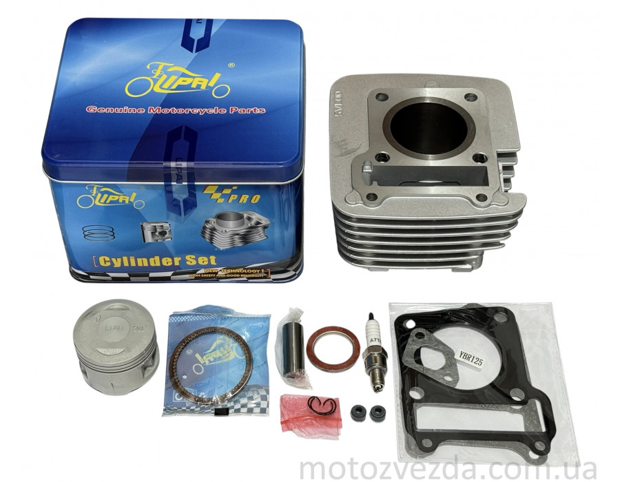 Поршневой комплект YAMAHA YBR125 D54, p15, h65.4 #PRO 'LIPAI'