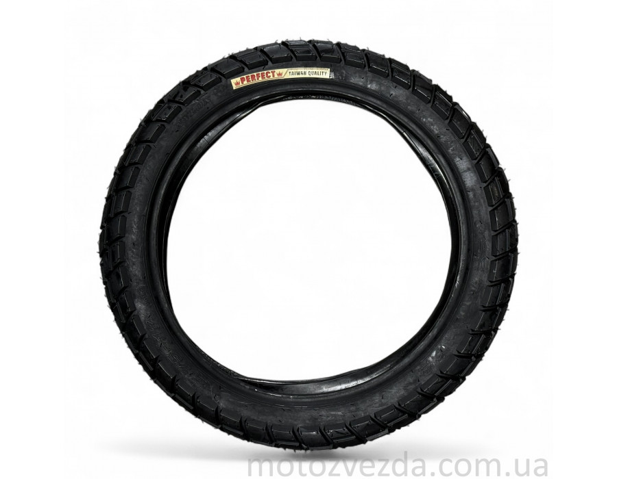 Гума 17" 2.75-17 TT "PERFECT" + камера , шип-ендуро PF-388 Китай