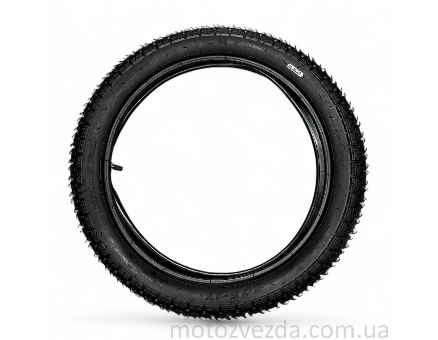Гума 17" 2.75-17 TT "PERFECT" + камера , дорож PF-323 Китай