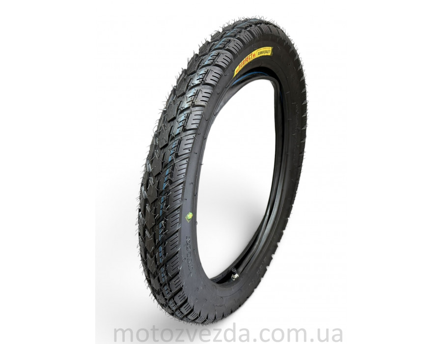 Гума 18" 3.00-18 TT "PERFECT" + камера , дорож PF-551 Китай