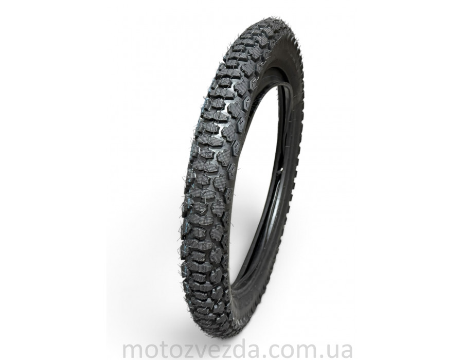 Гума 18" 3.00-18 TT "PERFECT" + камера , шип PF-555 Китай