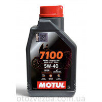 Моторное масло 4T Motul 7100 SAE 5W-40 MA2 (1L)