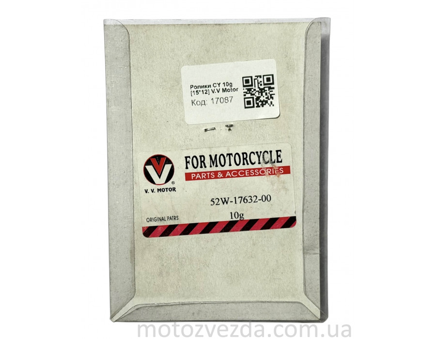 Ролики CY 10g [15*12] V.V Motor
