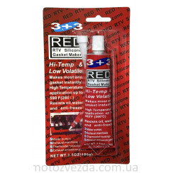 RTV Силікон герметик (червоний) SIL RED (RED SILICON +232c) 100g