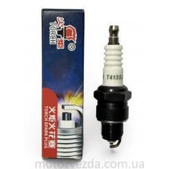 Свічка TORCH (2T) (T4135J)  Honda Dio (AF18, AF27, AF28, AF34, AF35), Yamaha Jog (3KJ, Aprio), Suzuki Sepia / Let's