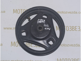 Диск задний Suzuki J 10x2.15 DOT Lets/AD (длина шлицов  350mm.) чёрный  