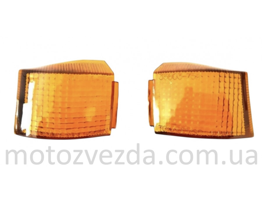 Стекла поворотов задние SUZUKI SEPIA старая (пара)