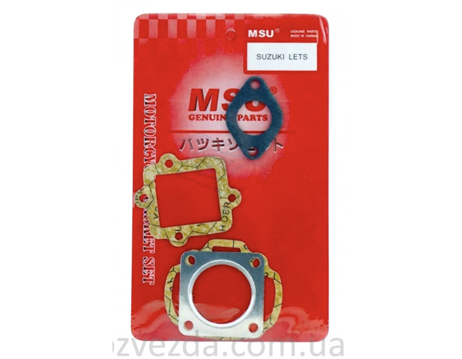 Прокладки невеликий набір 49.9сс. MSU Suzuki Lets