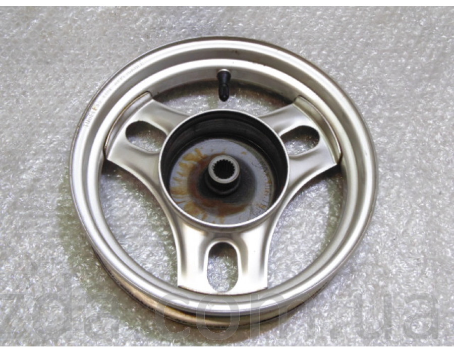 Диск задний J10X2.15 DOT 111mm. Honda Dio AF-61 / AF-62 / AF-67 / AF-68 / AF-70 Japan ( Серый )