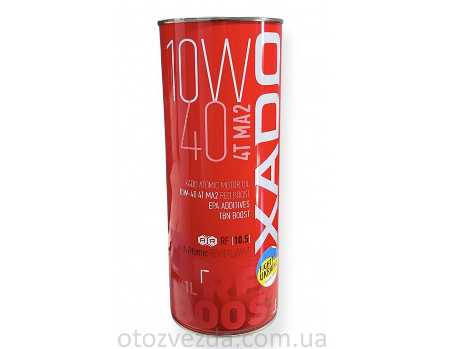 XADO Atomic OIL 4T 10W-40 1л ХА 20132 Нова Упаковка!