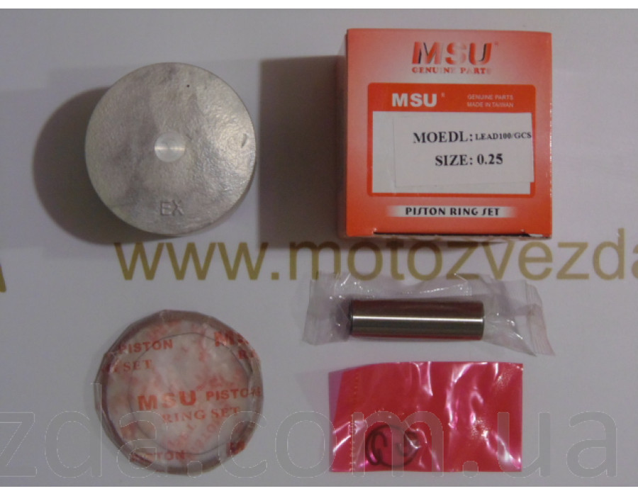 Поршень 0.25 Honda LEAD90 90cc MSU