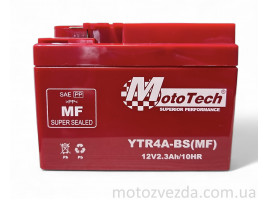 АКБ MotoTech HONDA AF-34 / 35 YTR4A-BS  