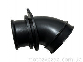 Патрубок фільтра (ЧОРНИЙ) SUZUKI LET'S I/II