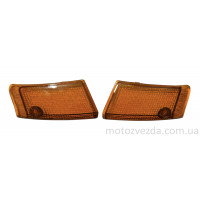 Стекла поворотов передние SUZUKI SEPIA старая (пара)