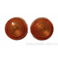 Стекла поворотов передние YAMAHA VINO 2-Т (пара) Оранжевые