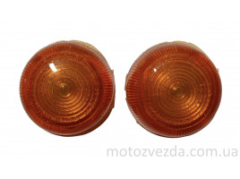 Скло поворотів переднє YAMAHA VINO 2-Т (пара) Помаранчеві