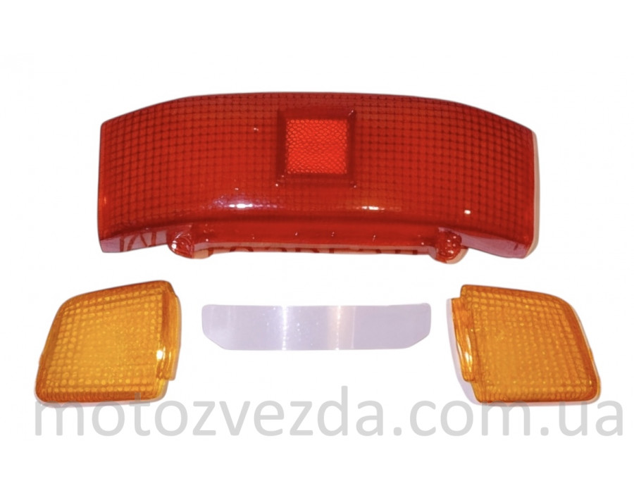 Стекло стопа+повороты HONDA LEAD AF-20