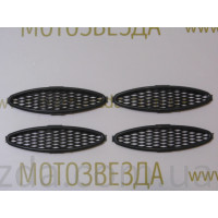 Вставка в полик HONDA GIORNO AF-24 (4шт комплект,серые)