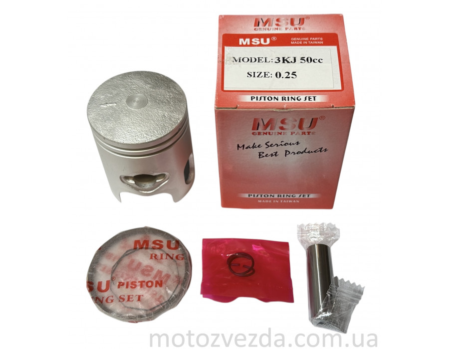 Поршень 0.25 YAMAHA JOG 2T. 49cc MSU