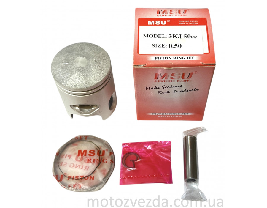 Поршень 0.50 YAMAHA JOG 49cc MSU