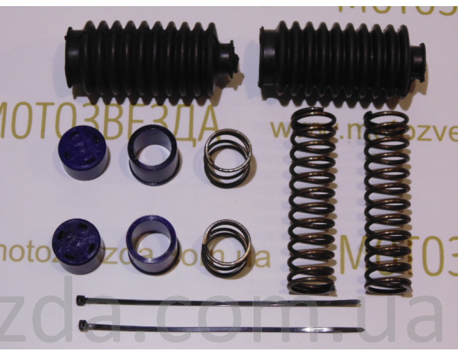 Ремкомплект вилки DIO AF62/ TODAY + пружины+гофры+ хомуты