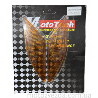 Стекла поворотов передние SUZUKI SEPIA ZZ II (пара) Оранжевые