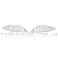 Стекла поворотов передние SUZUKI ADDRESS V50 (пара) белые