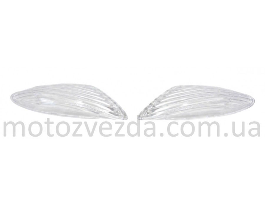 Стекла поворотов передние SUZUKI ADDRESS V50 (пара) белые