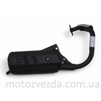 Глушник HONDA DIO AF-18/24/27/30 плоский