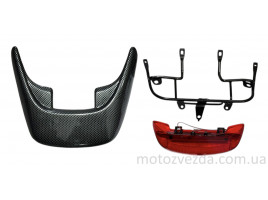 Спойлер у зборі HONDA DIO AF-28 карбоновий