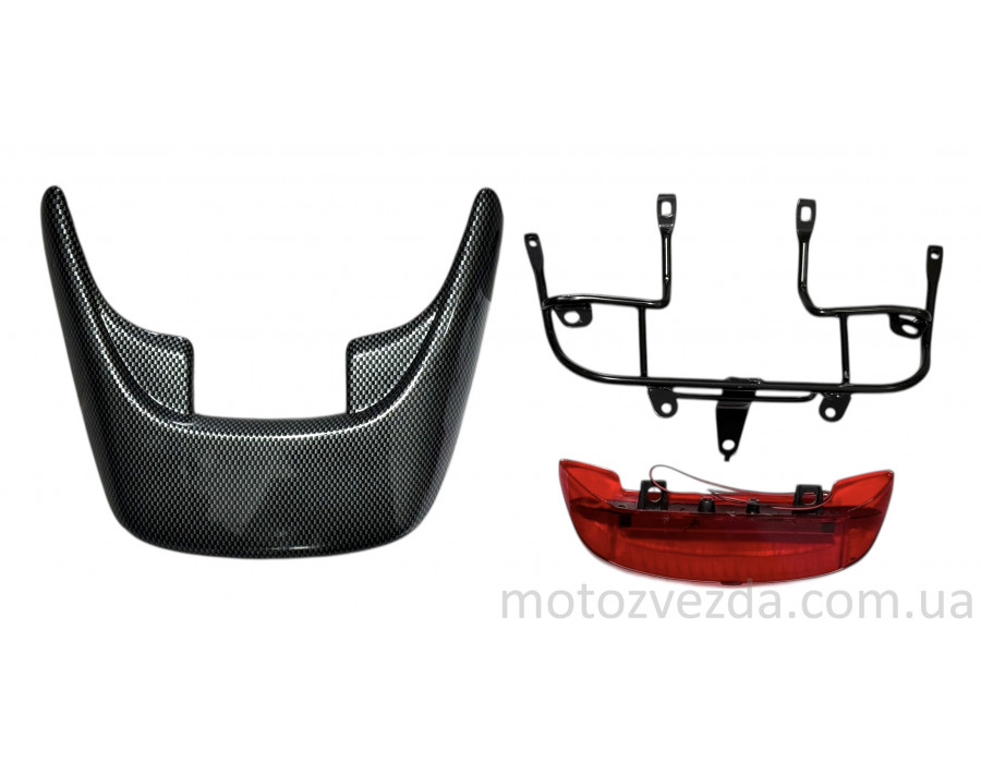 Спойлер у зборі HONDA DIO AF-28 карбоновий