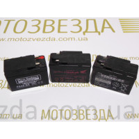 АКБ HONDA YTR4A-BS б.у - 1шт.