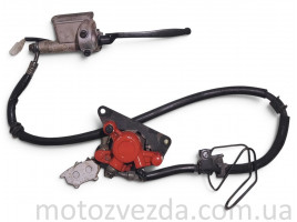 Гидравлическая тормозна система в сборе  YAMAHA JOG SA-39J / ZR-39 / SA-56J Б/У