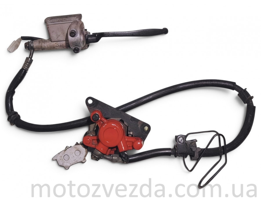 Гидравлическая тормозна система в сборе YAMAHA JOG SA-39J / ZR-39 / SA-56J Б/У