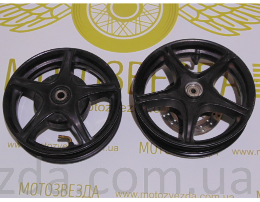 Диски легкосплавные J 10x2.15 DOT 110.5mm. Yamaha JOG SA-39J / SA-56J