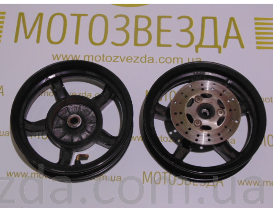 Диски легкосплавные J 10x2.15 DOT 110.5mm. Yamaha JOG SA-39J / SA-56J