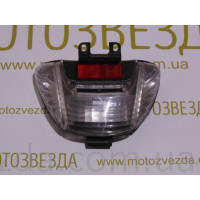 Стоп у зборі Honda Dio Cesta AF-34/AF-35/ZX-35 (скло стопа-біле, повороти-білі)