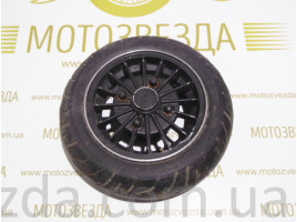 Диск задний 3.00-R10 с резиной 130/60/10 Lets