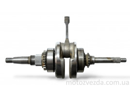 Коленвал с подшипниками 5ST Yamaha JOG SA- 26J / SA-31J / SA-36J / SA-55J / Gear UA06J / UA07J С дефектами ! Japan Б/У