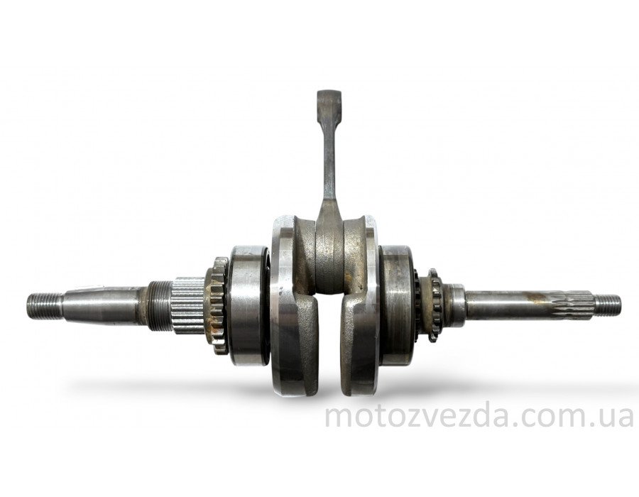 Коленвал с подшипниками 5ST Yamaha JOG SA- 26J / SA-31J / SA-36J / SA-55J / Gear UA06J / UA07J С дефектами ! Japan Б/У