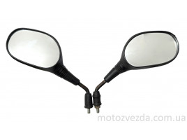 ЗЕРКАЛА 000468 ( резьба 8mm. ) YAMAHA SA-36J / SA-39J / SA-55J / GEAR UA06J / UA07J / UA08J Japan Б/У