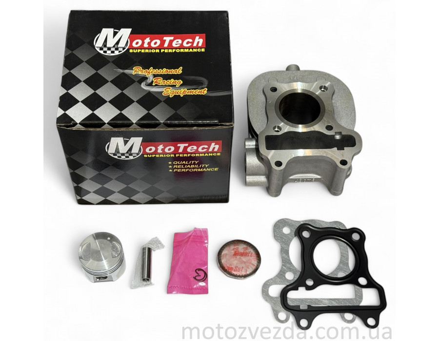 ПОРШНЕВИЙ КОМПЛЕКТ SUZUKI LETS IV/V/ADDRESS V-50 (CA42A/44A) MOTOTECH