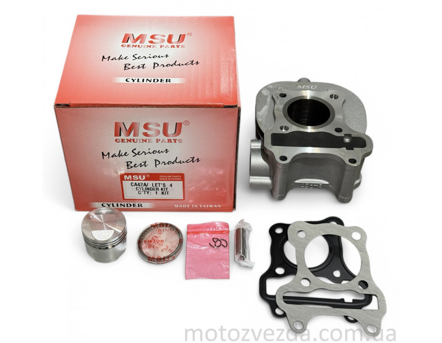 Поршневой комплект SUZUKI LETS IV / V / ADDRESS V-50 ( CA42A/44A ) MSU